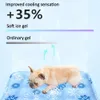 Pad Summer Cooling Dog Cold Mat Kitten Pet Ice Silk Mat Breathable Small Large Dog Pet Mat Cooling Supplies S/M/L Pet Ice Pad 240415