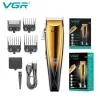 Trimmer VGR Hair Trimmer Cordless Barber Hair Cutting Machine Professional Hair Clipper Electric Haircut Machine Trimmer For Men V115