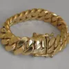Solid 14K Gold Miami Men's Cuban Curb Link Bracelet 8 Heavy 98 7 Grams 12mm262d