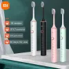 Teste Xiaomi Mijia N101 Spazzuccio elettrico Sonico Spazzo per adulti per adulti Busta 6 Modalità USB Caricatore USB Senomme ricaricabili Set di testa di sostituzione