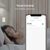 Управление Broadlink TC3EU Стеклянная панель Smart Light Switch для Alexa и Google Home Control Control