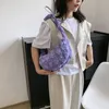 swobodna pikowana torba na ramię dla kobiet 2023 nowe modne torebki projektant plisowany wyściełane nyl małe torebki pod pachami o0nt#