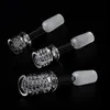 2/4/6 Stack Diamond Knot Quartz Nail Banger Male Daisy Domeless Nails For Glass Water Bongs Dab Oil Rigs