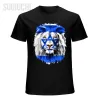 T-shirts Unisex Men Flag of Israel Lion Israel Flag Tshirt Tees T Shirts Women Boys 100% Cotton TShirt