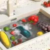 Podkładki 220V Przenośne owoce Warzywa Bezprzewodowa Mini Pralka Warstwa warzywna Kapsułki Kształtowanie warzywnego maszyny do czyszczenia warzywnego