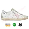 Грязная обувь ручной работы Golden Mens Designer Shoes Women Italy Brand Casual Goose Super Star Goode Classic Goose's Trainers Белый кожаный замша