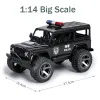 Cars Double E 1/14 2.4G Police RC Car High Speed Remote Control Cars Toy with Lights Durable Chase Drift Vehicle toys for Boys Kid