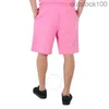 Costumes haut de gamme de buurberlyes pour femmes hommes nouveaux hommes pantalons décontractés rose short en tricot rose