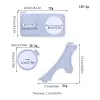 機器キャンドルホルダースタンドクリスタルエポキシ樹脂カビ植木鉢ブラケットディスプレイラックシリコン金型DIYクラフトデコレーションキャスティングツール