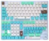 Accessoires 145 touches / ensemble Capeur de touche sous-véhicule Dye PBT pour le clavier mécanique MX Switch QX XDA Keycaps de profil pour traversée animale