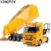 Cars RC Truck 2.4G Big RC Dump Truck Tilting Cart Remote Control Truck Tip Lorry Radio Rc Trailer Rc Container Vehicle Rc Car Toy C15