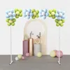 66 Ft Square Metal Table Arch Garden Arbor for Indoor and Outdoor Party Decoration Easy Assembly 240419