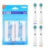 Heads New 16/20pcs Electric Toothbrush Replacement Brush Heads for Oral B Sensitive Brush Heads Bristles D25 D30 D32 4739 3709