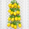 Party Decoration Simulation Artificial Fruit String for Restaurant El Home Garden Wedding Kitchen Life Props Drop Ship