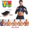 Suits-survêtements pour hommes Soufre Saune Sauna Top Training Veste Polyester Fibre Fitness Ryppered Gym Fitness YQ240422