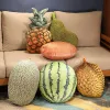 Dolls Creative Lifelike Fruits Plush Toy Simulation Apple Watermelon Orange Lychee Strawberry Pineapple Durian Stuffed Pillow Doll