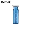 Clippers Kemei Electric Hair Clipper Mini Portable Hair Trimmer Перезаряжаемая режущая машина борода Барбер Бритва Мужчина Стиль инструменты KM592