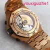 AP Female Wrist Watch Royal Oak Offshore Series 42mm Calendar Timing Red Devil Vampire Automatic Mechanical Steel Rose Gold Fashion Men's Watch 26470OR.OO.1000OR.02