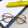 Nouveau cadre de lunettes rondes rétro-vintage O135J7 Tablier léger + titane 48-22-145 pour les lunettes de lune