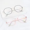 Okulary przeciwsłoneczne modne zużycie oka retro ośmiokątne lekkie okulary okulary okulary krótkowzroczne optyczne lustro