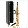 Sopranosaxofon Nya Japan S901 B Flat Soprano Saxofon Högkvalitativa musikinstrument Professionell gratis frakt