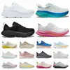 Kawana 2 Designer Shoe Clifton 9 Bondi 8 Rinnande skor för män Kvinnor Hot Pink Cloud Free People Black White Shifting Sand Peach Whip Outdoor Tennis Sneakers Dhgate