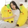 Animali kawaii peluche peluche cibo giallo banana peluche di peluche cuscini di banana per decorazioni per la casa regali di compleanno