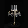 85cm/100cm) acrylic crystal Wedding Centerpiece Party Candlesticks Candle Holder Flower Stand CandelabraFor event Decor