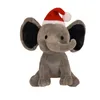 Elephant Plush Toys Pokój dziecięcy Dekoracyjne wypchane lalki dla pluszowe zabawki pluszowe pluszowe misie dzieci nadziewane zwierzęta 240422