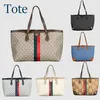 Tote bag Designer Bags High Quality Handbags Large Capacity Luxury Leather Red Green Matching Color Shoulder Strap Commuter Bags