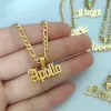 Colliers Personalizad Nom personnalisé Collier pour enfants Collier en acier inoxydable pour enfants