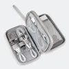 Borse di stoccaggio Organizzatore di sacchetti portatile per il caricatore della custodia della banca elettrica USB Travel-Haves Telefono auricolare