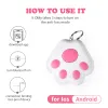Rastreadores cão garra mini rastreador GPS para cães gatos crianças idosas antilost Localizador de dispositivos rastreamento de chave de colarinho de colarinho de colarinho