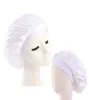 2PCSSet Solid Color Satin Caps Bonnet For Kids Mom Mother Children Sleep Beanie Headwrap Hat Hair Care8508542