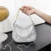 Sac à bandoulière en cristal coréen Rhinest Pearl Gandage à main sac à main de grande capacité Bagure de sous-bras d'embrayage I7KS # #