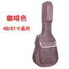 Casos impermeáveis Oxford Fabric Guitar Case Gig Bag Double tlaps Double Guitar Backpack Backpack Case 36 39 41 polegadas