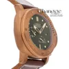 다기능 6 개의 핀 타이밍 남성 석영 감시 방수 페네리 루미 누스 잠수정 1950 Auto Bronze Montre Homme Date Pam 507