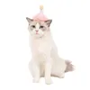 Собачья одежда Pet Sequin Cat Stereo Crown Headress Headress Dogs Dog