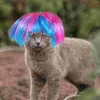 Dog Apparel Pet Hats Po Prop Costume Accessories Party Favors Decorate Nylon Fiber Hairpiece