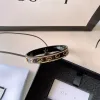 Bangle Fashion Black Letter Classic Gift Love Chain Bracelets Designer Jewelry Bracelet Accessories For Women Couple Party Drop Delive Dhtka