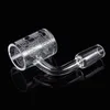 Best Quality 20mm OD Quartz Banger Nail Smoking 10mm 14mm 18mm Male Female 90 Bangers Nails For Glass Water Bongs Dab Rigs GQ02