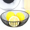 Baskets Nordic Style Iron Art Fruit Storage Basket Home Organizer Bowl For Vegetable Snacks Candy Kitchen Table Dining Decoration Tool