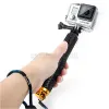 Fästen GoPro Camera utdragbar 1949cm selfie handhållen monopod POV -pol för GoPro Hero4/3+/3/SJ 4000/SJ 5000 Gratis frakt