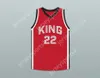 Custom Qualquer nome Número Mens Youth/Kids Kawhi Leonard 22 Martin Luther King High School Wolves Red Basketball Jersey 10 Top Stitched S-6xl