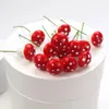 Dekorativa figurer 30/50 st miniatyrer Artificial Foam Mushroom Garden Fairy Bonsai Plant Pot Harts Craft Decor för DIY Micro