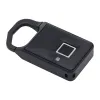 Control Smart Fingerprint Biometric Door Lock Electronic Keyless Security Safe Padlock USB Rechargeable Finger Print Sensor For Luggage