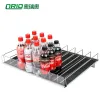 Pankets Réfrigérateur Panier de réfrigérateur Boire de bière Cola Cana Soda Storage Rack de boisson Fraîche Feed Feed Feed Shelf Miniroller Plastic Roule