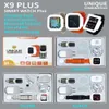 X9 Plus SmartWatch Button Mobile Bluetooth Eleweless Wireless Power Bank Pild Charger Gift