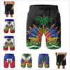 Cubo de armas Haití Flagal clásico para hombres Trunks Beach Shorts con bolsillos 240410