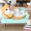 Blind Box Original Shiba Inu Be a Salted Fish at Home Series Blind Box Tooys Surprise Bag Anime Figuur Doll Cute For Birthday Gift Y240422